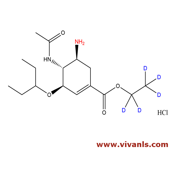 Stable Isotope Labeled Compounds-Oseltamivir HCl D5-1663331684.png